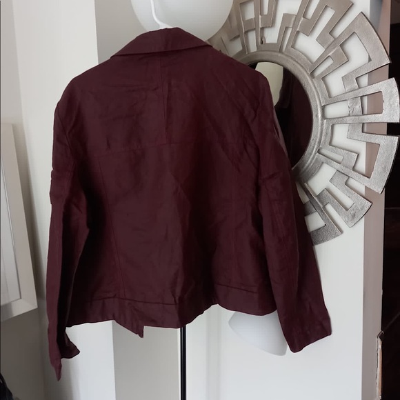 Batiste Paris Burgundy Jacket - Picture 2 of 6